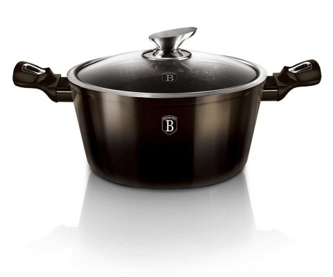 GARNEK GRANITOWY 24cm BERLINGERHAUS BH-6605 SHINY BLACK BERLINGER HAUS