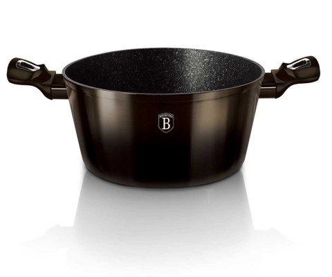 GARNEK GRANITOWY 24cm BERLINGERHAUS BH-6605 SHINY BLACK BERLINGER HAUS