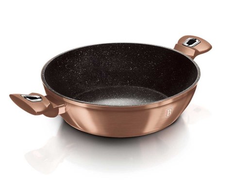 GARNEK GRANITOWY 28cm BERLINGER HAUS BH-1519 ROSE GOLD BERLINGER HAUS GARNEK GRANITOWY 28cm BERLINGER HAUS BH-1519 ROSE GOLD BERLINGER HAUS