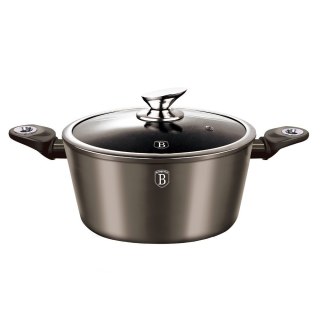 GARNEK GRANITOWY 28cm BERLINGER HAUS CARBON METALLIC LINE BH-1236 BERLINGER HAUS
