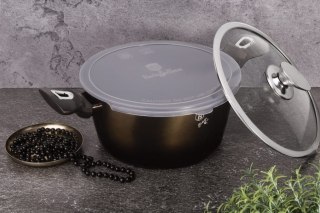 GARNEK GRANITOWY 28cm BERLINGERHAUS BH-6606 SHINY BLACK BERLINGER HAUS