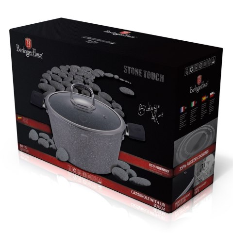 GARNEK GRANITOWY BERLINGER HAUS 24cm BH-1152 STONE TOUCH BERLINGER HAUS GARNEK GRANITOWY BERLINGER HAUS 24cm BH-1152 STONE TOUCH BERLINGER HAUS