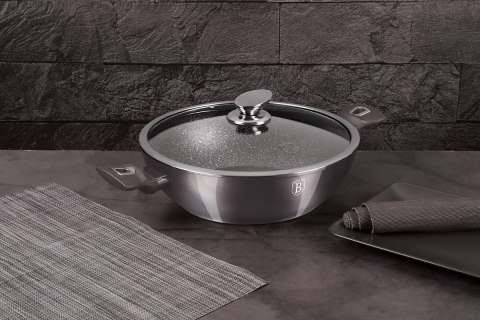 GARNEK GRANITOWY WOK 28cm BERLINGER HAUS BH-7111 CARBON PRO BERLINGER HAUS GARNEK GRANITOWY WOK 28cm BERLINGER HAUS BH-7111 CARBON PRO BERLINGER HAUS