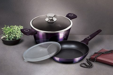 GARNEK I PATELNIA BERLINGER HAUS BH-7102 PURPLE BERLINGER HAUS