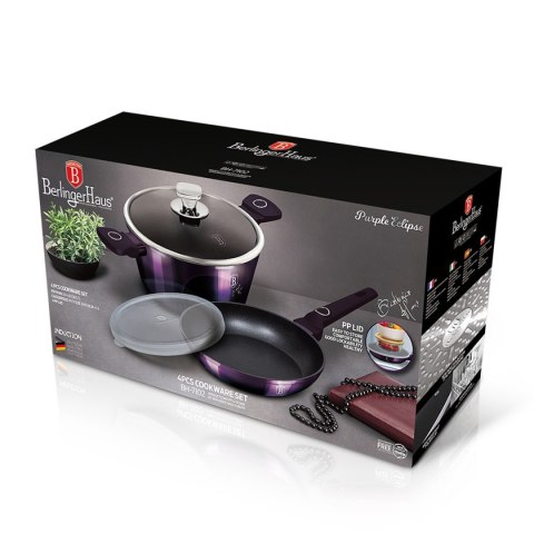 GARNEK I PATELNIA BERLINGER HAUS BH-7102 PURPLE BERLINGER HAUS