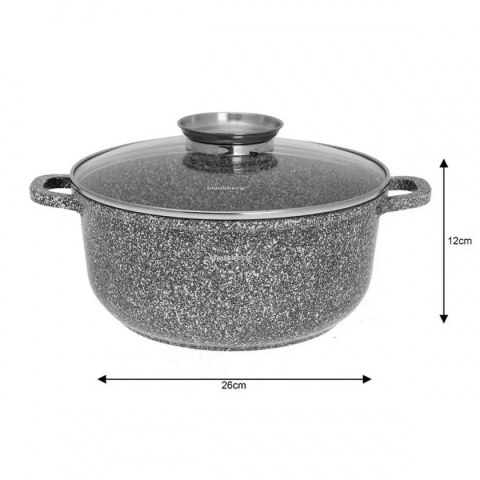 GARNEK MARMURKOWY 5,6L 26cm KLAUSBERG KB-7523 KLAUSBERG GARNEK MARMURKOWY 5,6L 26cm KLAUSBERG KB-7523 KLAUSBERG