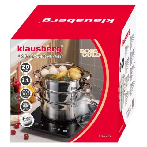 GARNEK NA PARĘ KLAUSBERG 4 ELEM. 20cm KB-7729 ROSE GOLD KLAUSBERG GARNEK NA PARĘ KLAUSBERG 4 ELEM. 20cm KB-7729 ROSE GOLD KLAUSBERG