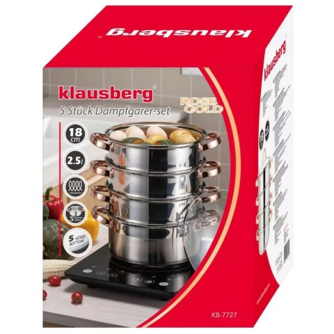 GARNEK NA PARĘ KLAUSBERG 5 ELEM. 18cm KB-7727 ROSE GOLD KLAUSBERG GARNEK NA PARĘ KLAUSBERG 5 ELEM. 18cm KB-7727 ROSE GOLD KLAUSBERG