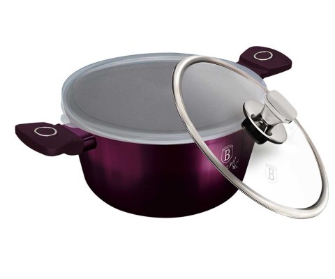 GARNEK TYTANOWY 24cm BERLINGER HAUS BH-6629 PURPLE BERLINGER HAUS GARNEK TYTANOWY 24cm BERLINGER HAUS BH-6629 PURPLE BERLINGER HAUS