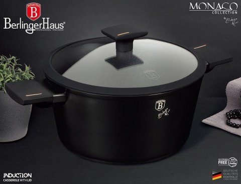 GARNEK TYTANOWY 24cm BERLINGER HAUS BH-7087 MONACO BERLINGER HAUS GARNEK TYTANOWY 24cm BERLINGER HAUS BH-7087 MONACO BERLINGER HAUS
