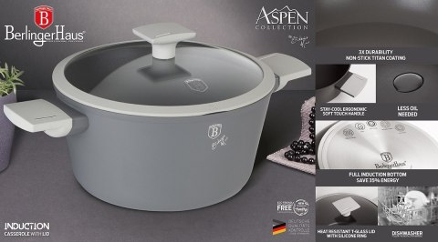GARNEK TYTANOWY 28cm BERLINGER HAUS BH-7068 ASPEN BERLINGER HAUS GARNEK TYTANOWY 28cm BERLINGER HAUS BH-7068 ASPEN BERLINGER HAUS