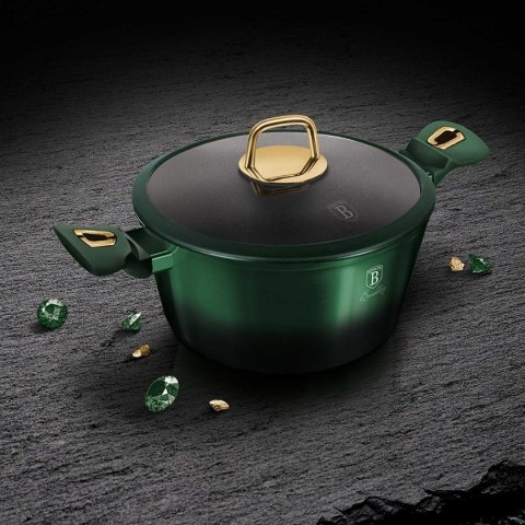 GARNEK TYTANOWY BERLINGER HAUS 28cm BH-6059 EMERALD BERLINGER HAUS GARNEK TYTANOWY BERLINGER HAUS 28cm BH-6059 EMERALD BERLINGER HAUS