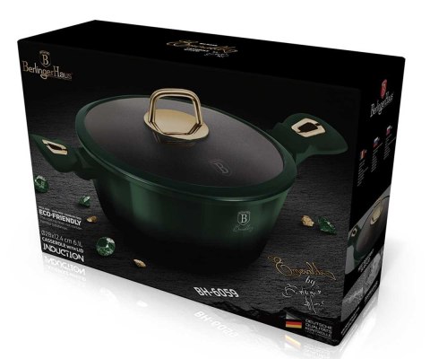 GARNEK TYTANOWY BERLINGER HAUS 28cm BH-6059 EMERALD BERLINGER HAUS GARNEK TYTANOWY BERLINGER HAUS 28cm BH-6059 EMERALD BERLINGER HAUS