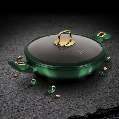 GARNEK TYTANOWY BERLINGER HAUS 28cm BH-6060 EMERALD BERLINGER HAUS GARNEK TYTANOWY BERLINGER HAUS 28cm BH-6060 EMERALD BERLINGER HAUS