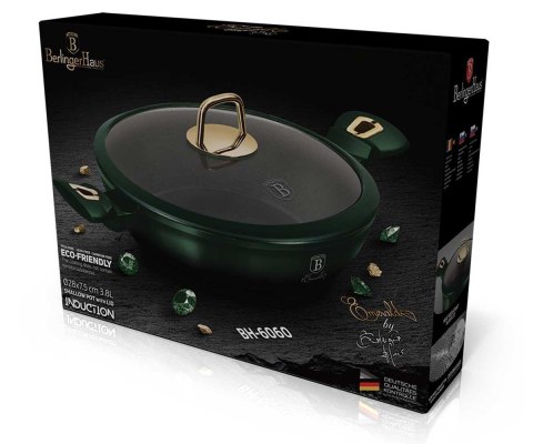 GARNEK TYTANOWY BERLINGER HAUS 28cm BH-6060 EMERALD BERLINGER HAUS GARNEK TYTANOWY BERLINGER HAUS 28cm BH-6060 EMERALD BERLINGER HAUS