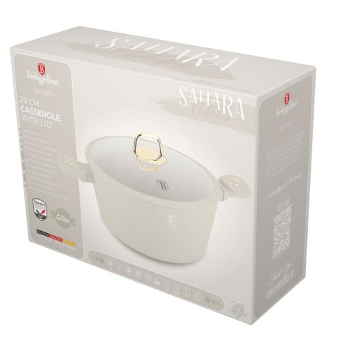 GARNEK TYTANOWY Z POKRYWĄ 28cm BERLINGER HAUS BH-8072 SAHARA BERLINGER HAUS