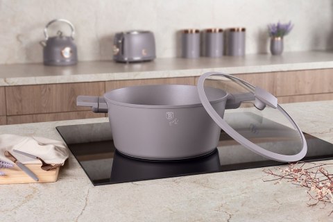 GARNEK TYTANOWY Z POKRYWĄ 30cm BERLINGER HAUS BH-8103 TAUPE BERLINGER HAUS