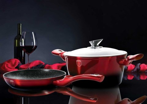 GARNKI BERLINGER HAUS METALLIC BLACK BURGUNDY LINE 15 ELE BH-1632 BERLINGER HAUS GARNKI BERLINGER HAUS METALLIC BLACK BURGUNDY LINE 15 ELE BH-1632 BERLINGER HAUS