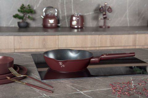 GŁĘBOKA PATELNIA TYTANOWA 24cm BERLINGER HAUS BH-8030 LEONARDO BERLINGER HAUS