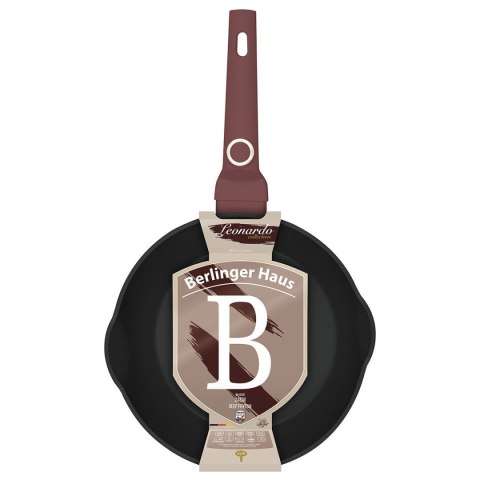 GŁĘBOKA PATELNIA TYTANOWA 24cm BERLINGER HAUS BH-8030 LEONARDO BERLINGER HAUS