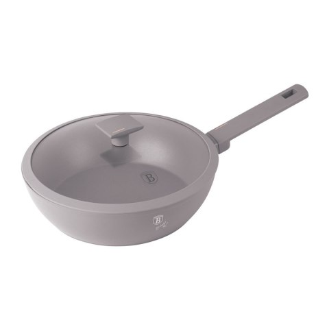 GŁĘBOKA PATELNIA TYTANOWA 24cm BERLINGER HAUS BH-8092 TAUPE BERLINGER HAUS