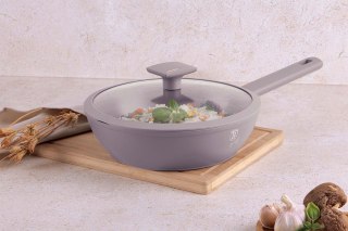 GŁĘBOKA PATELNIA TYTANOWA 24cm BERLINGER HAUS BH-8092 TAUPE BERLINGER HAUS