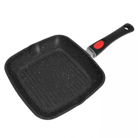 GRILLOWA PATELNIA GRANITOWA 24cm KINGHOFF KH-1510 ODPINANY UCHWYT KINGHOFF GRILLOWA PATELNIA GRANITOWA 24cm KINGHOFF KH-1510 ODPINANY UCHWYT KINGHOFF