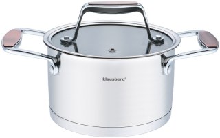 Garnek ze stali 18/10 KLAUSBERG KB-7228 24cm 6L KLAUSBERG