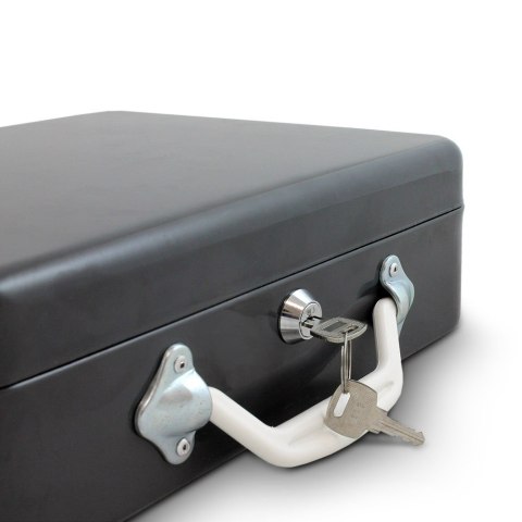 KASETKA NA PIENIĄDZE BILON 30 cm TRANSPORTOWA CIEMNOSZARA Bituxx