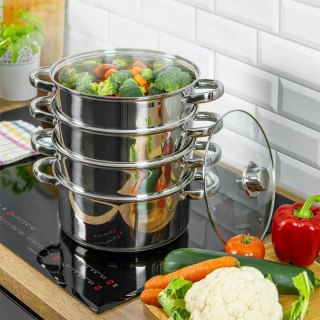KINGHOFF GARNEK NA PARE 24cm 5.0L KH-3320 KINGHOFF