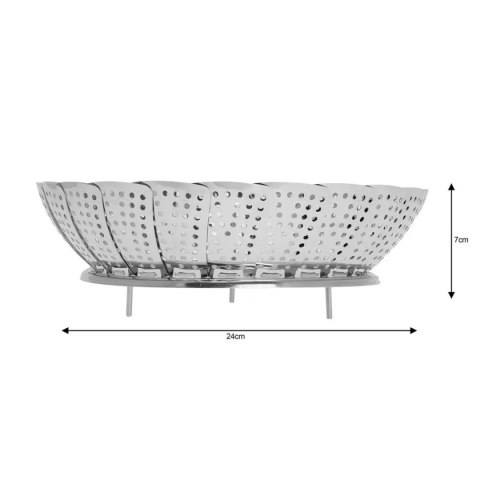KINGHOFF KOSZYK PAROWY DO WARZYW 28CM KH-3313 KINGHOFF