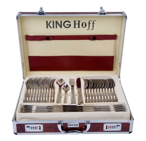 KINGHOFF SZTUĆCE 72 ELEM. SATYNA KH-3565 KINGHOFF