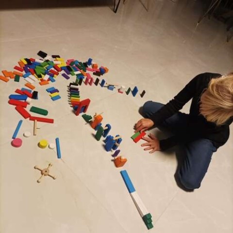 Domino drewniane 360 el Kruzzel 22914 Domino drewniane 360 el Kruzzel 22914