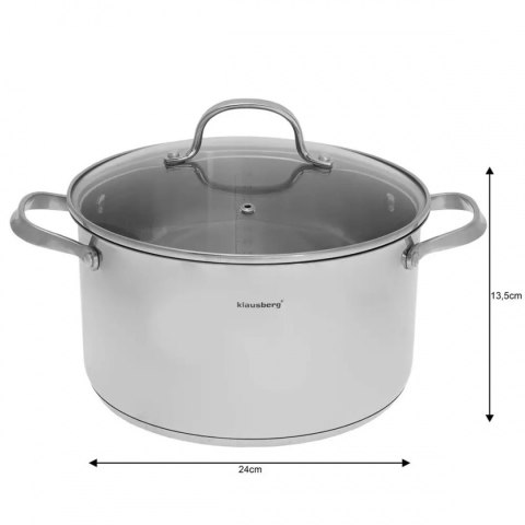 KLAUSBERG GARNEK Z POKRYWĄ 5,9 L KB-7214 KLAUSBERG KLAUSBERG GARNEK Z POKRYWĄ 5,9 L KB-7214 KLAUSBERG