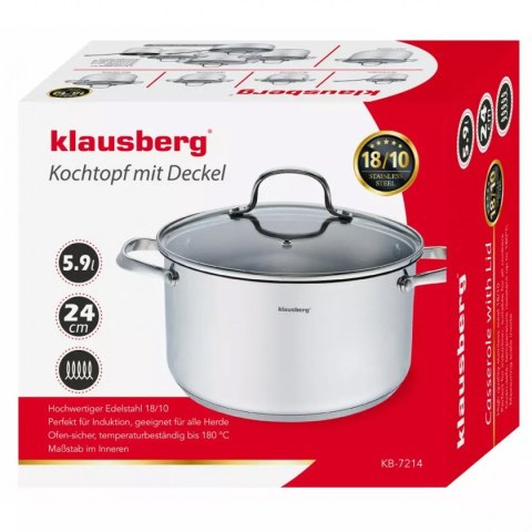 KLAUSBERG GARNEK Z POKRYWĄ 5,9 L KB-7214 KLAUSBERG KLAUSBERG GARNEK Z POKRYWĄ 5,9 L KB-7214 KLAUSBERG