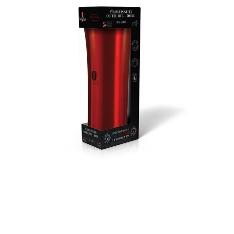 KUBEK TERMICZNY 500ml BERLINGER HAUS BH-6408 BURGUNDY BERLINGER HAUS