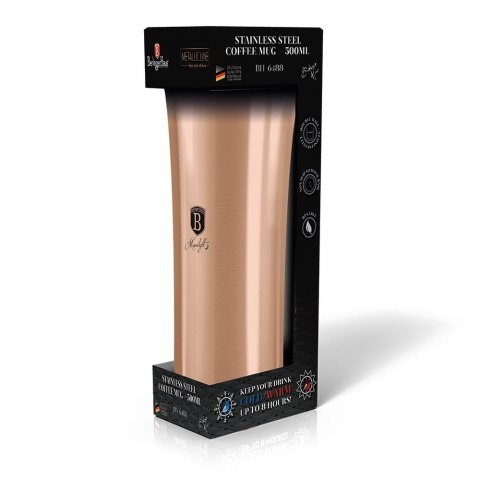 KUBEK TERMICZNY 500ml BERLINGER HAUS BH-6488 ROSE GOLD BERLINGER HAUS