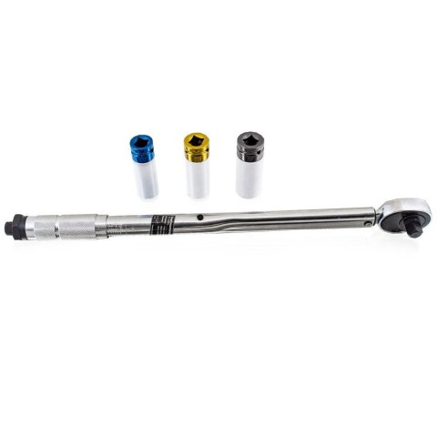 Klucz Dynamometryczny z Grzechotką 17mm 19mm 21mm 28-210Nm Bituxx