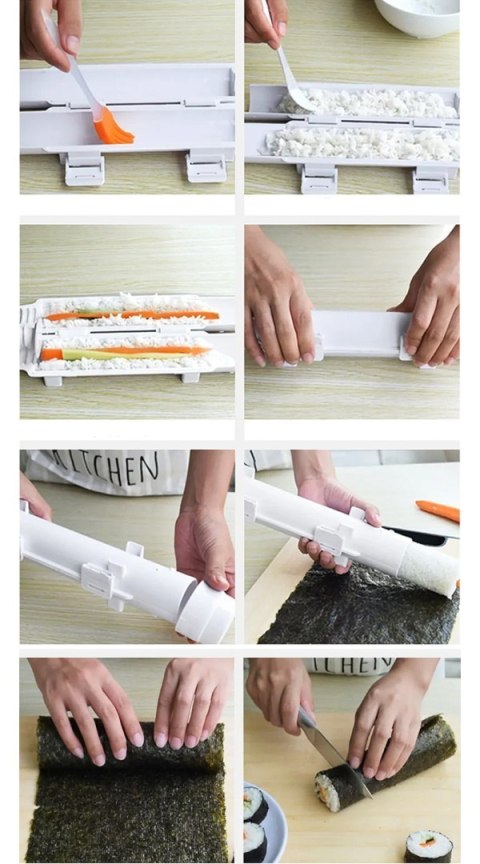 MASZYNKA DO ROBIENIA SUSHI ROLLER BAZOOKA 3294 BRUNBESTE MASZYNKA DO ROBIENIA SUSHI ROLLER BAZOOKA 3294 BRUNBESTE