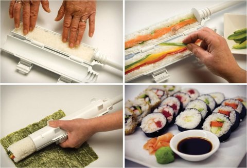 MASZYNKA DO ROBIENIA SUSHI ROLLER BAZOOKA 3294 BRUNBESTE MASZYNKA DO ROBIENIA SUSHI ROLLER BAZOOKA 3294 BRUNBESTE