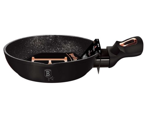 MINI PATELNIA GRANITOWA 16cm BERLINGER HAUS BLACK ROSE BH-6134 BERLINGER HAUS MINI PATELNIA GRANITOWA 16cm BERLINGER HAUS BLACK ROSE BH-6134 BERLINGER HAUS