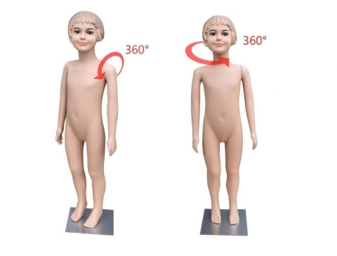 Manekin Wystawowy Dziewczynka 110CM Sklepowy Pełnopostaciowy Dziecięcy Bituxx