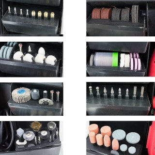 MINI SZLIFIERKA MULTISZLIFIERKA FREZARKA 320 EL. 135W Bituxx
