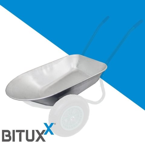 Misa do taczki dwukołowej 100L Bituxx Misa do taczki dwukołowej 100L Bituxx