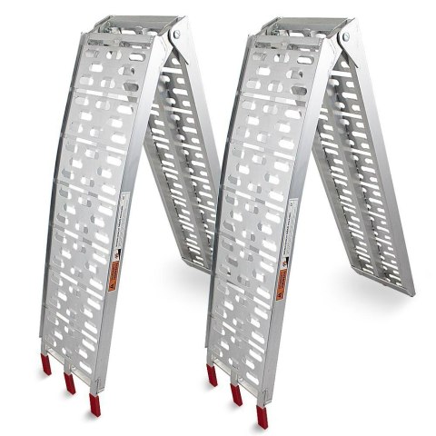 NAJAZDY ALUMINIOWE RAMPY KOMPLET DO 680kg. Bituxx NAJAZDY ALUMINIOWE RAMPY KOMPLET DO 680kg. Bituxx