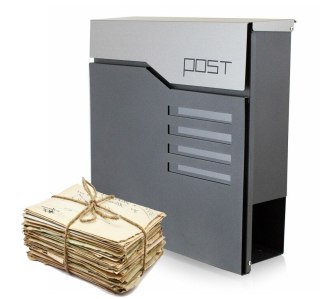 NOWOCZESNA SKRZYNKA POCZTOWA NA LISTY GAZETY MODNY DESIGN Bituxx