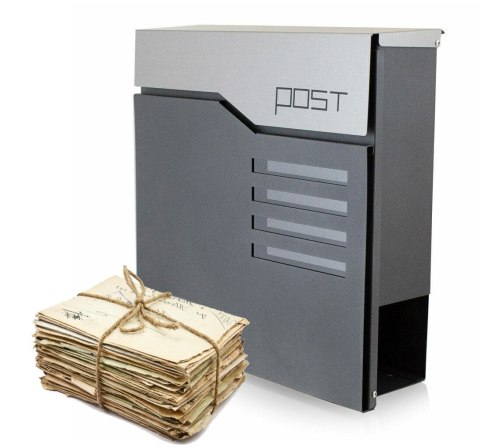 NOWOCZESNA SKRZYNKA POCZTOWA NA LISTY GAZETY MODNY DESIGN Bituxx NOWOCZESNA SKRZYNKA POCZTOWA NA LISTY GAZETY MODNY DESIGN Bituxx
