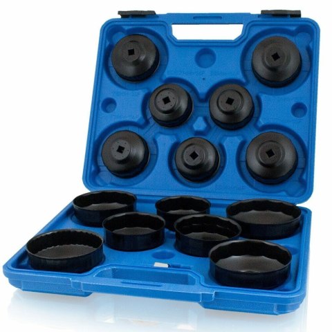 Nasadki do odkręcania filtrów oleju 15 el. Bituxx