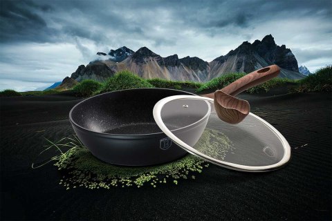 PATELNIA GRANITOWA 24cm BERLINGER HAUS BH-1718 EBONY ROSEWOOD BERLINGER HAUS