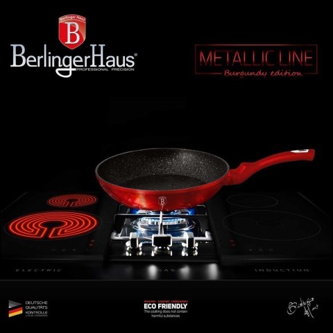 PATELNIA GRANITOWA 24cm BERLINGER HAUS RED METALLIC LINE BH-1252 BERLINGER HAUS PATELNIA GRANITOWA 24cm BERLINGER HAUS RED METALLIC LINE BH-1252 BERLINGER HAUS